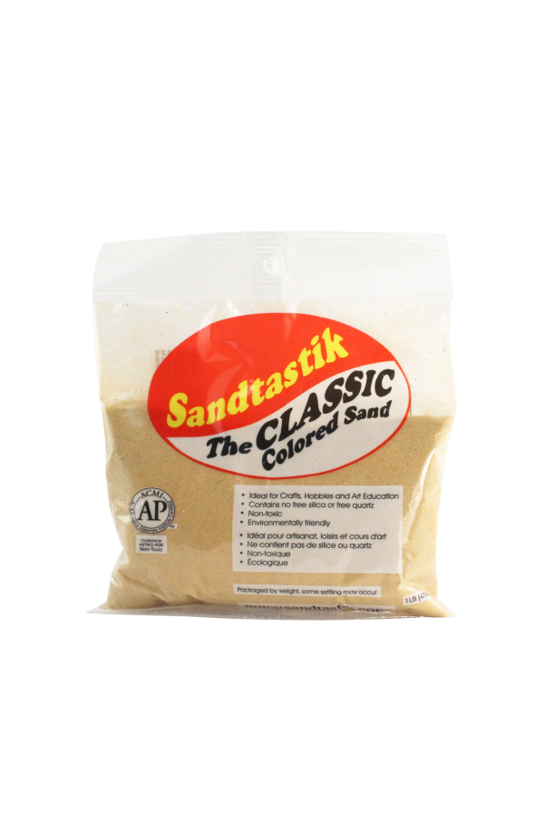 Classic Colored Sand - Peach - 1 lb (454 g) Bag