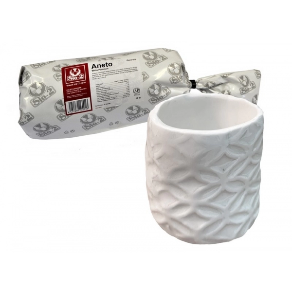 Sio-2 Cellulain Porcelain Paper Clay - 11 lb
