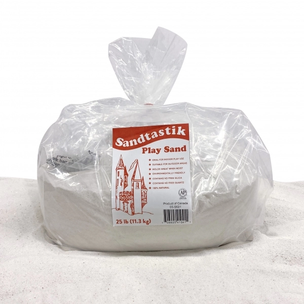 100 lb (45 kg) Play Sand in Sparkling White *FREE SHIPPING via USPS within  USA