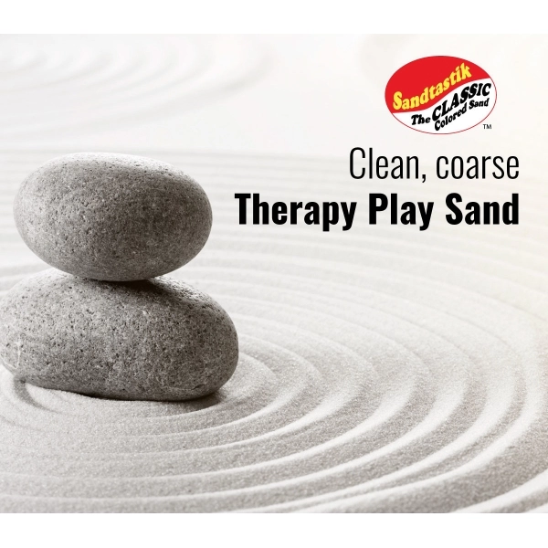 Sandtastik Coarse Therapy Sand - White - 25lb Box – Sand Tray Therapy