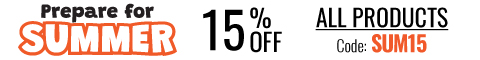 Get 15% off with coupon code SUM15 during our Prepare for Summer Sale! Get 15% off with coupon code SUM15 during our Prepare for Summer Sale!